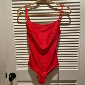 NWT Albion Classic one piece swimsuit in poppy sz S